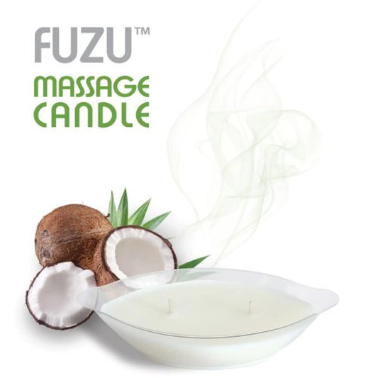 Fuzu Massage Candle - Coconut Passion 4 oz