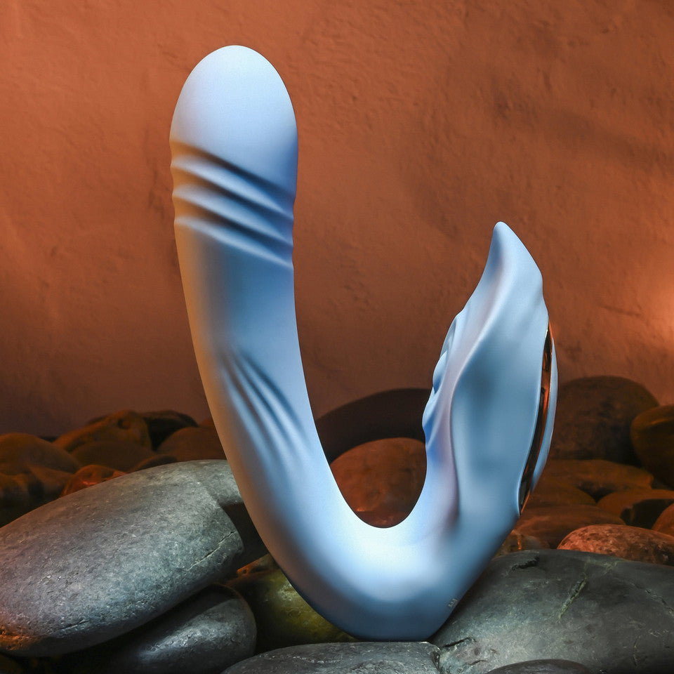 Evolved Novelties Tap & Thrust Curved Thrusting & Tapping Vibrator