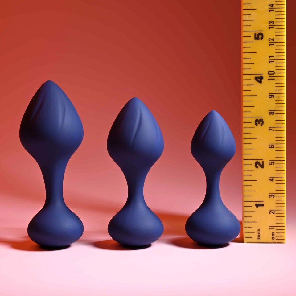 Playboy Pleasure Tail Trainer 3-Piece Anal Training Kit