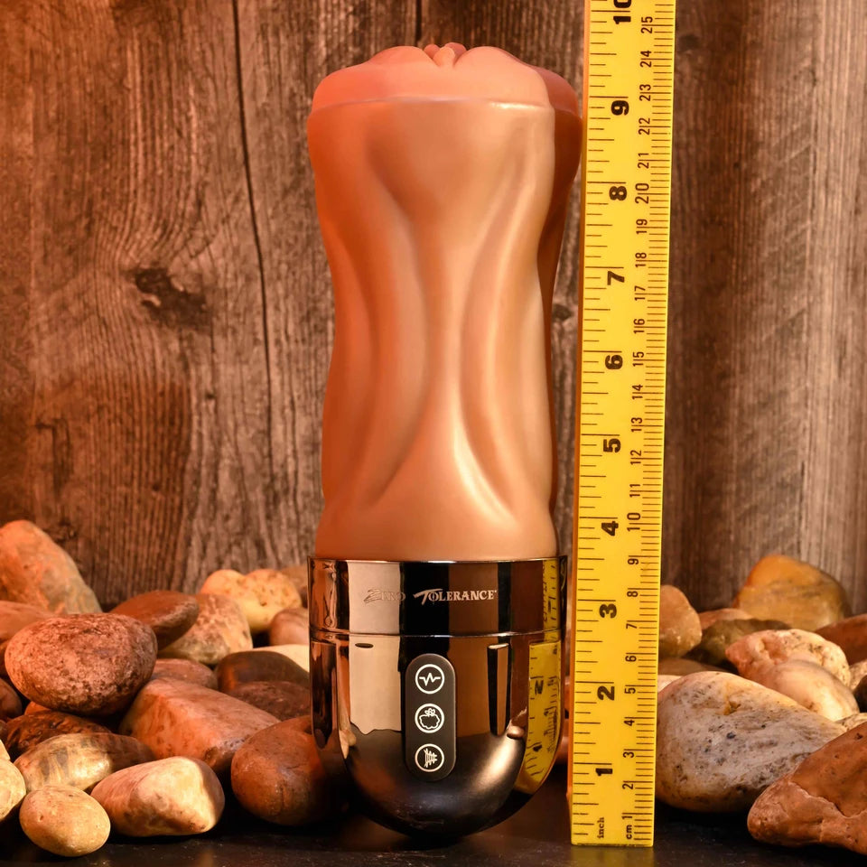 Zero Tolerance Tight Lipped Dark Suction & Vibrating Stroker