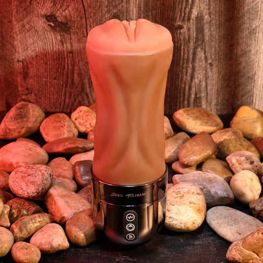 Zero Tolerance Tight Lipped Dark Suction & Vibrating Stroker
