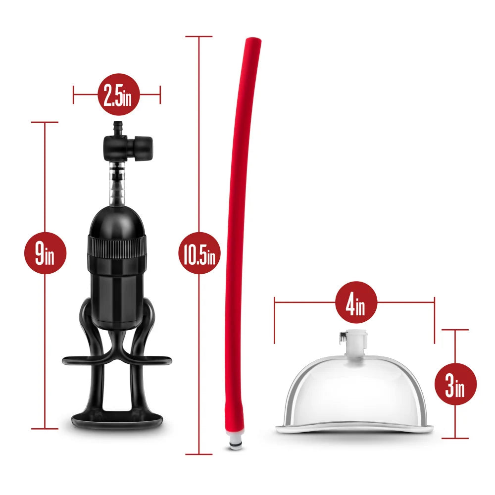 Temptasia Intense Pussy Pump – Black