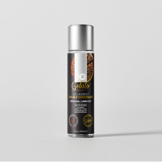 System JO Gelato Double Chocolate Flavored Lubricant 4 oz
