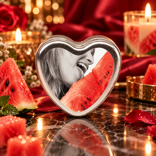 Earthly Body 3-in-1 Massage Candle - Watermelon 4 oz