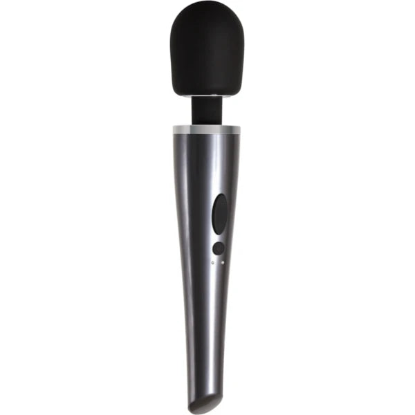 Evolved Novelties Mighty Metallic Wand – Metallic Charcoal
