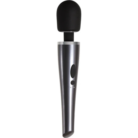 Evolved Novelties Mighty Metallic Wand – Metallic Charcoal