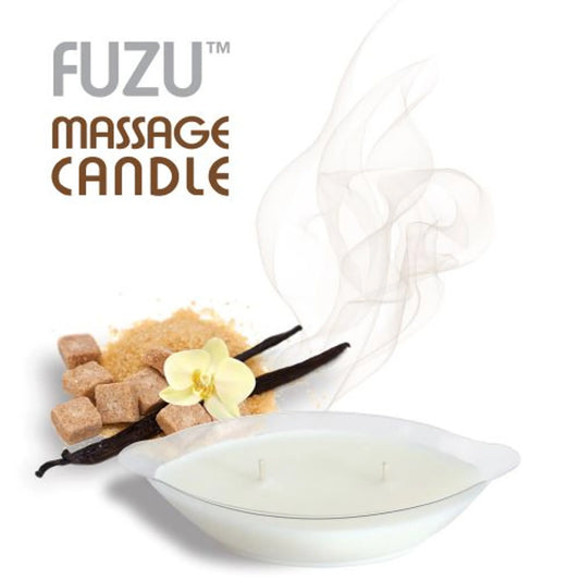 Fuzu Massage Candle - Warm Vanilla Sugar 4 oz