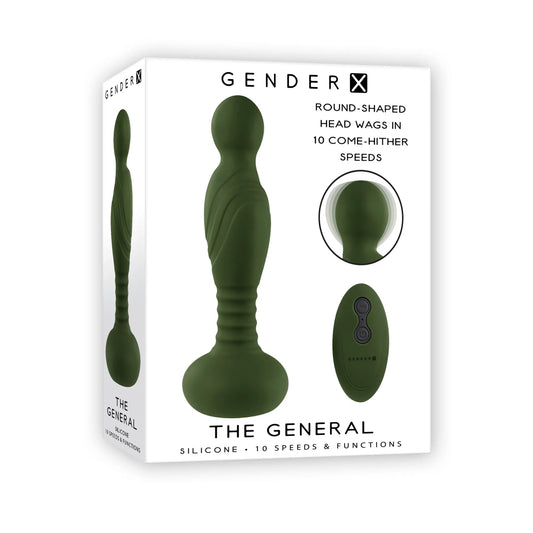 Gender X The General Come-Hither & Vibrating Stimulator