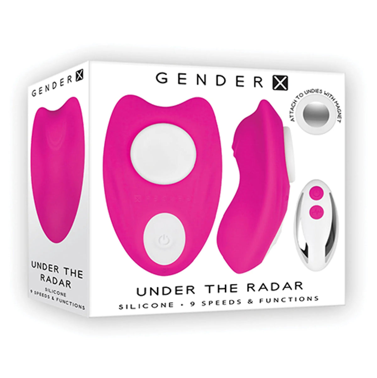 Gender X Under The Radar Remote Control Undie Vibrator