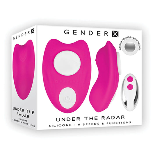 Gender X Under The Radar Remote Control Undie Vibrator