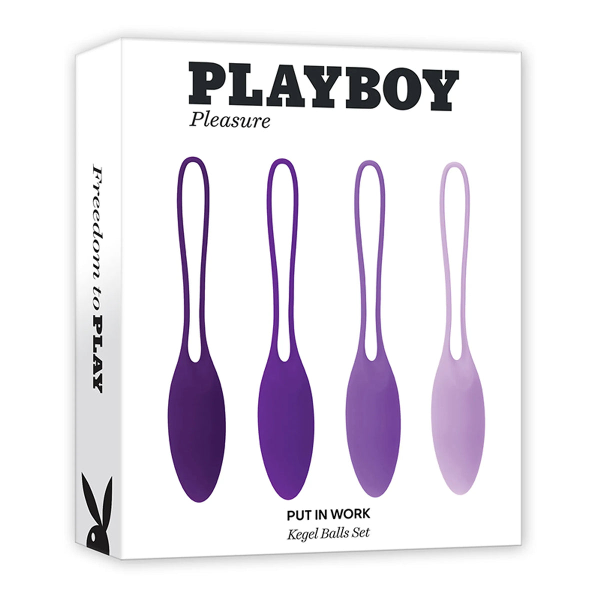 Playboy Pleasure Put In Work 4-Piece Kegel Ball Set