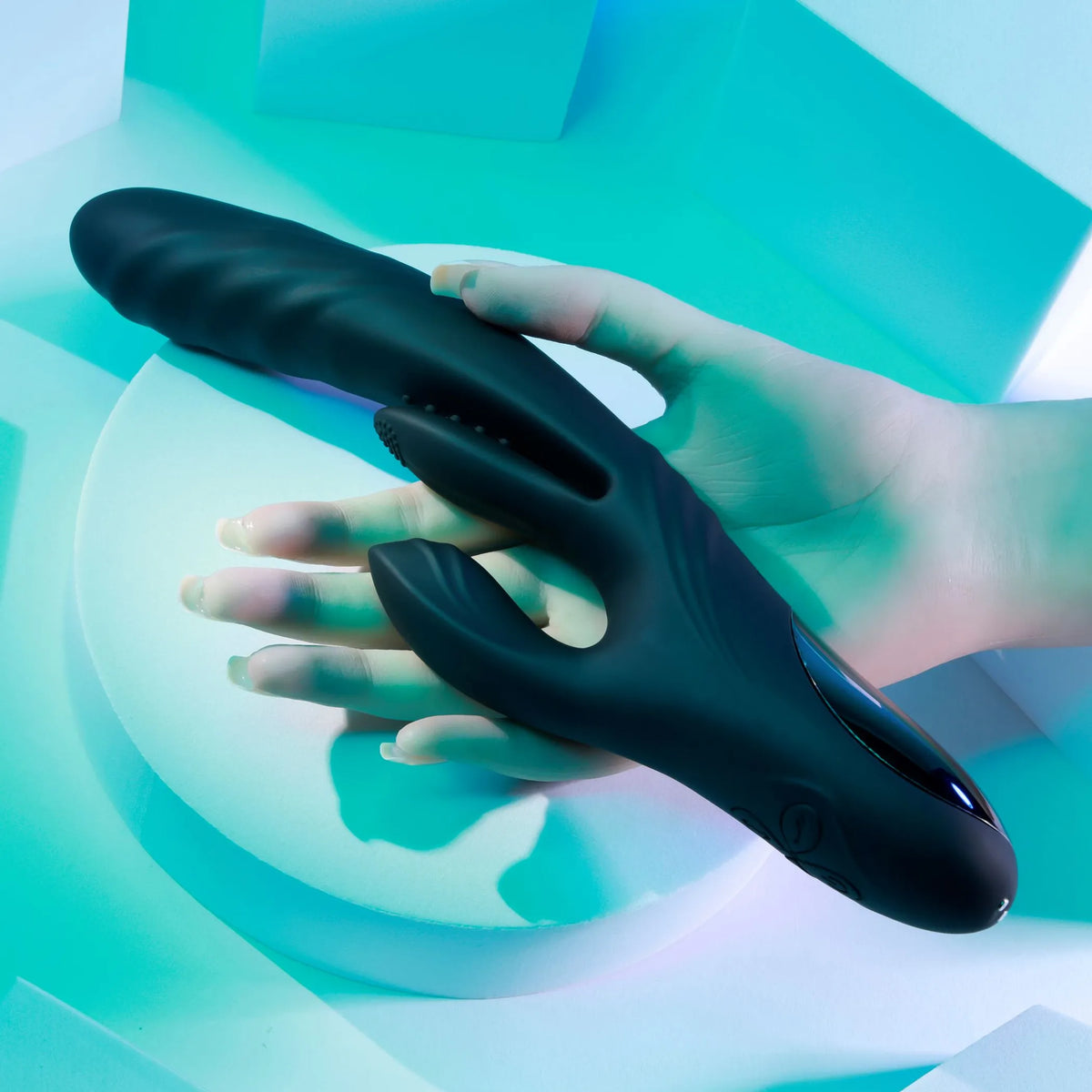 Playboy Pleasure Rapid Rabbit 10.38" Thrusting & Flapping Rabbit Vibrator