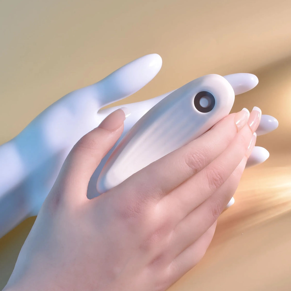 Playboy Pleasure Palm Dual-Motor Tapping & Vibrating Stimulator