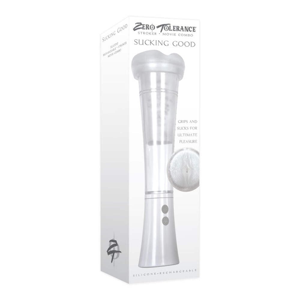 Zero Tolerance Sucking Good Vacuum Suction Vibrating Stroker