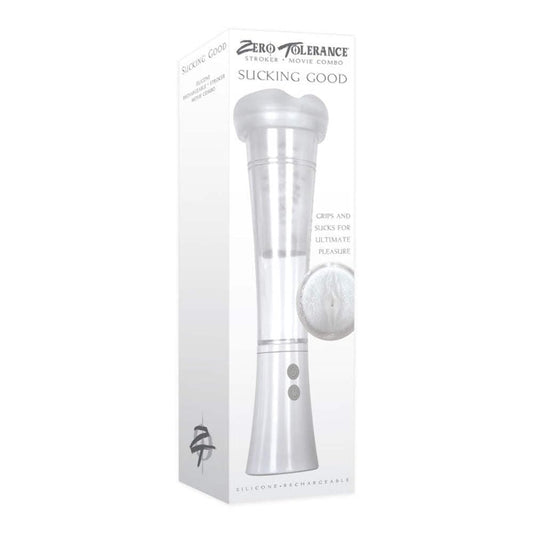 Zero Tolerance Sucking Good Vacuum Suction Vibrating Stroker