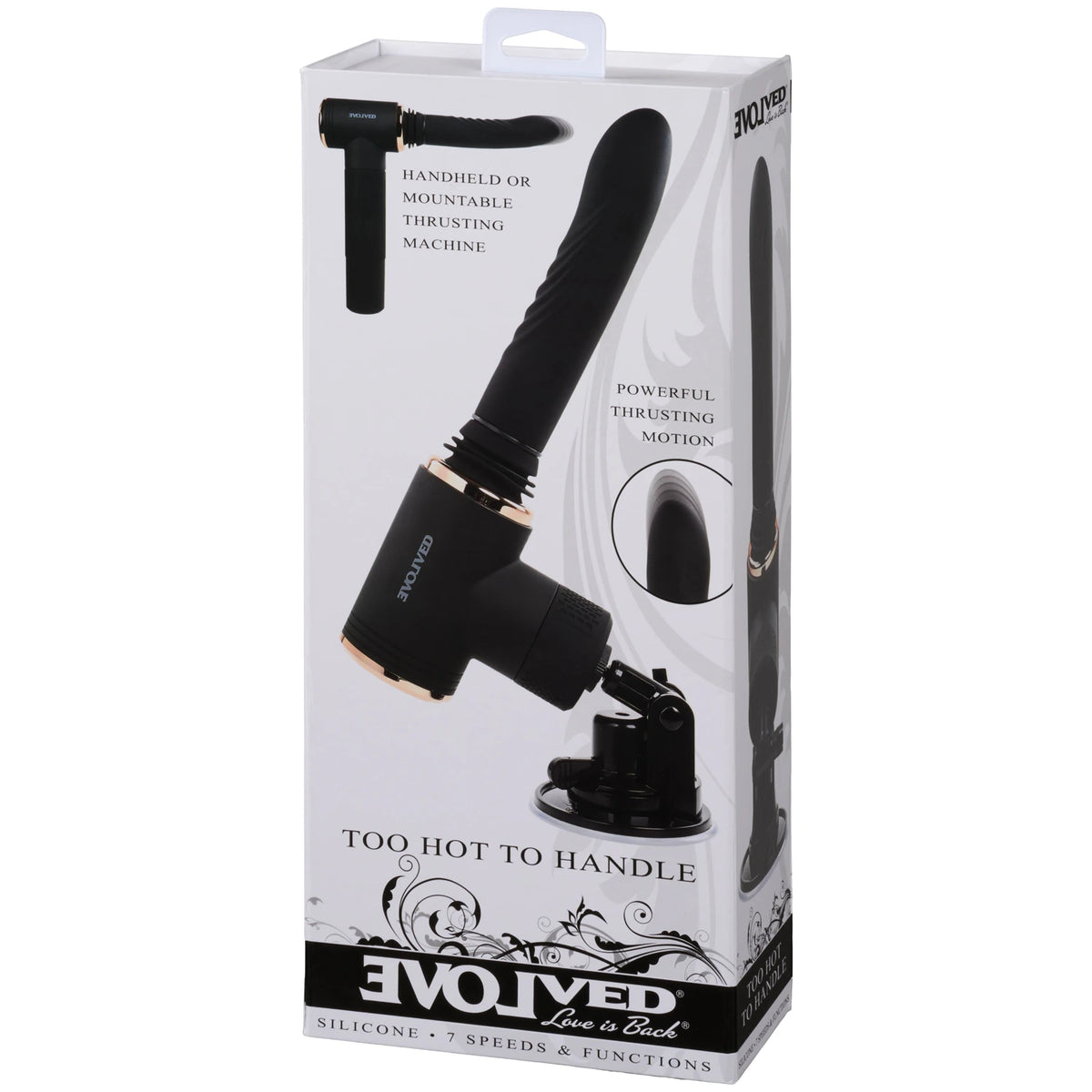 Evolved Novelties Too Hot to Handle Thrusting, Heating & Vibrating Machine