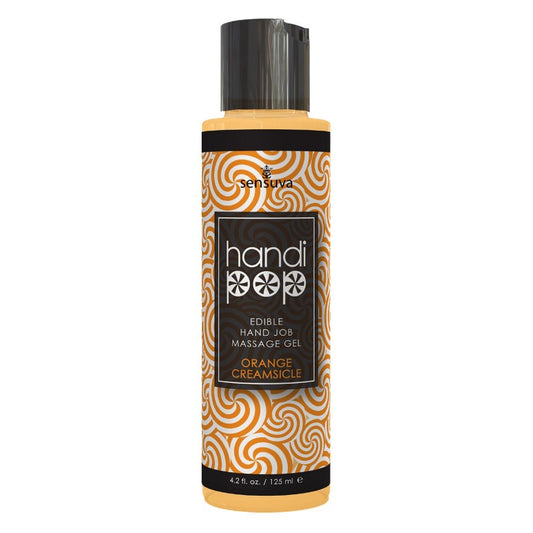 Sensuva HandiPop Orange Creamsicle Edible Massage Gel 4.2 oz