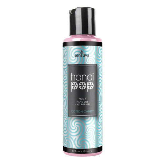 Sensuva HandiPop Cotton Candy Edible Massage Gel 4.2 oz