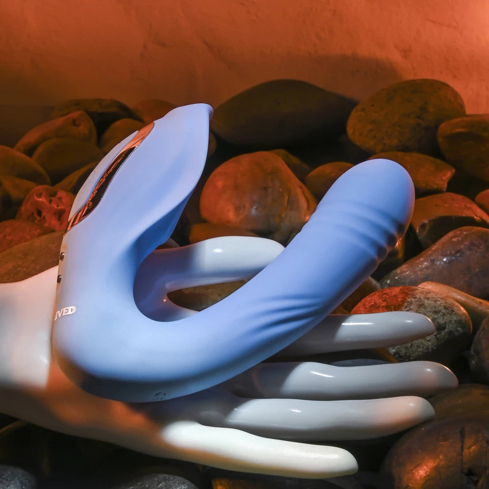 Evolved Novelties Tap & Thrust Curved Thrusting & Tapping Vibrator