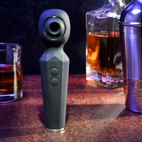 Evolved Novelties Rainbow Sucker Suction Wand Vibrator