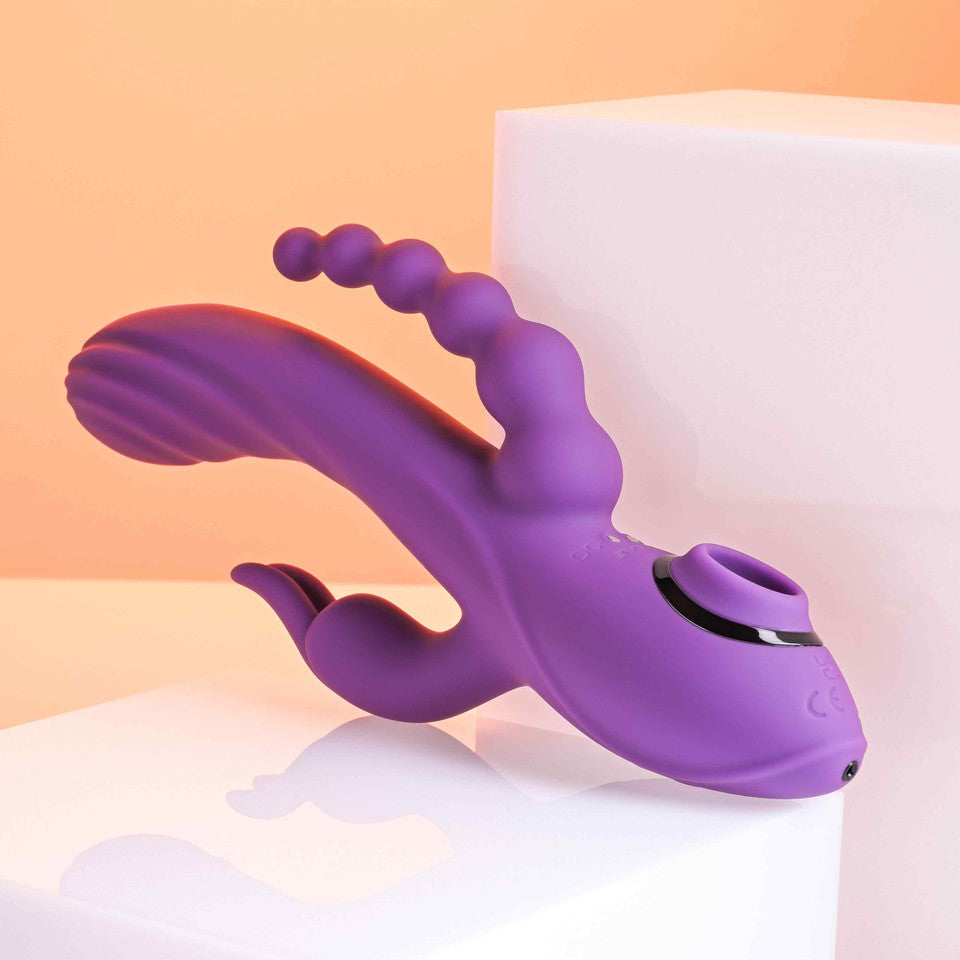 Evolved Novelties Fourgasm 4-Point Suction & Vibration Stimulator