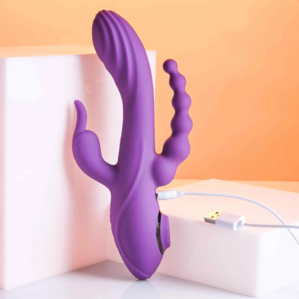 Evolved Novelties Fourgasm 4-Point Suction & Vibration Stimulator