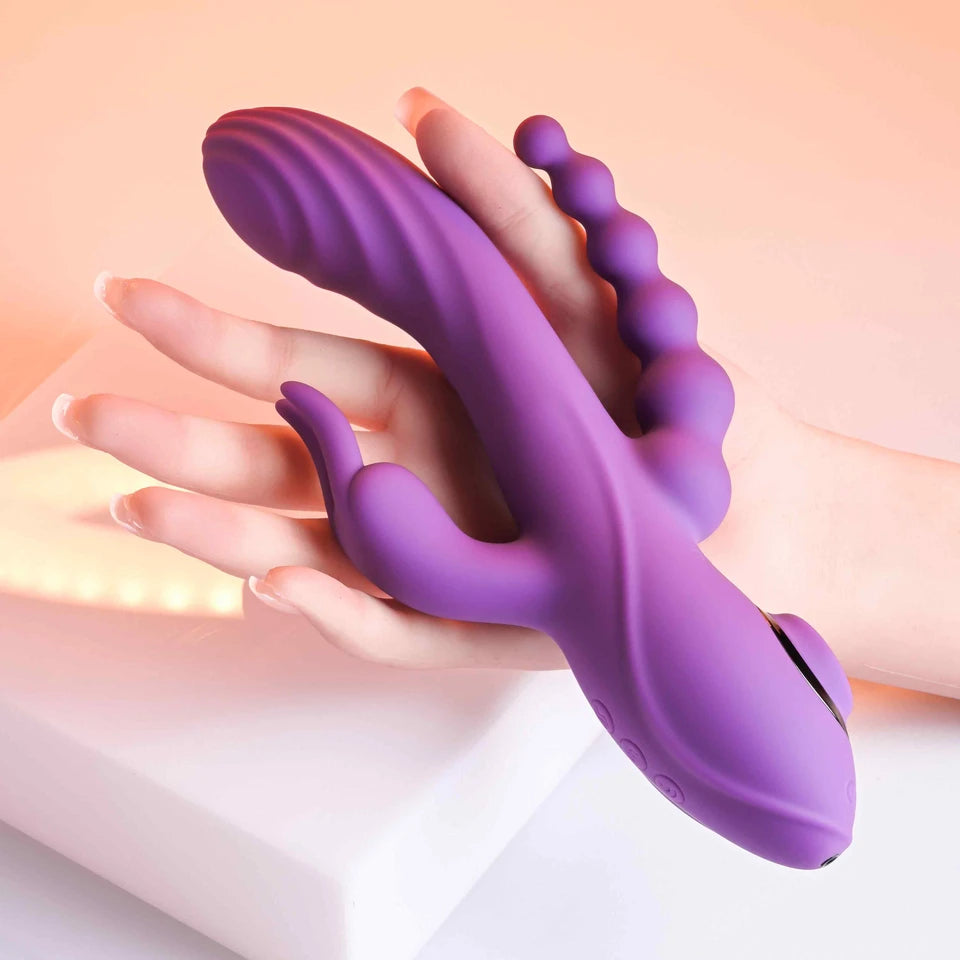 Evolved Novelties Fourgasm 4-Point Suction & Vibration Stimulator