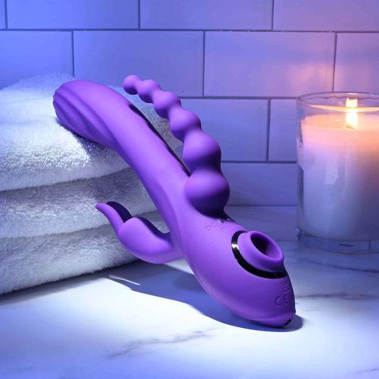 Evolved Novelties Fourgasm 4-Point Suction & Vibration Stimulator