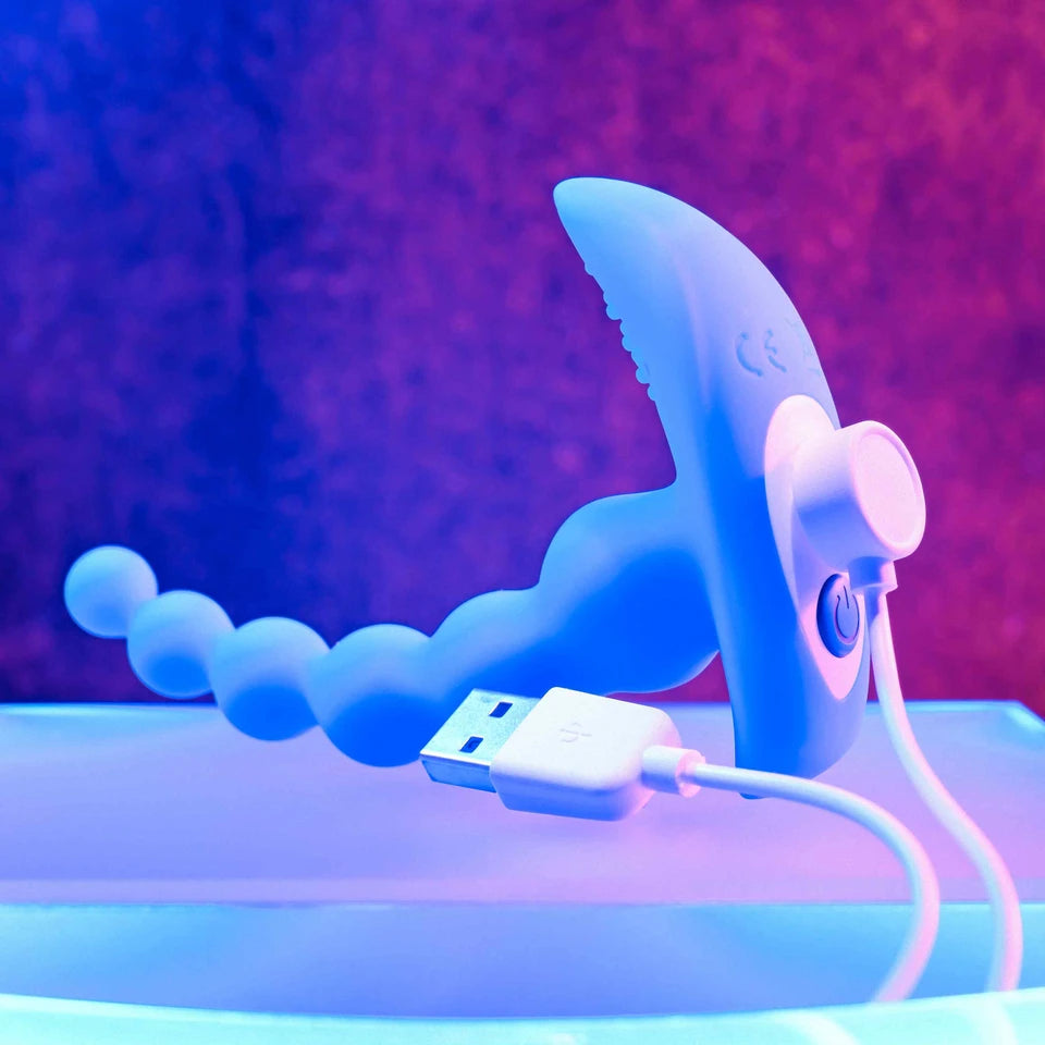 Gender X Beaded Pleasure Remote Control Beaded Vibrator