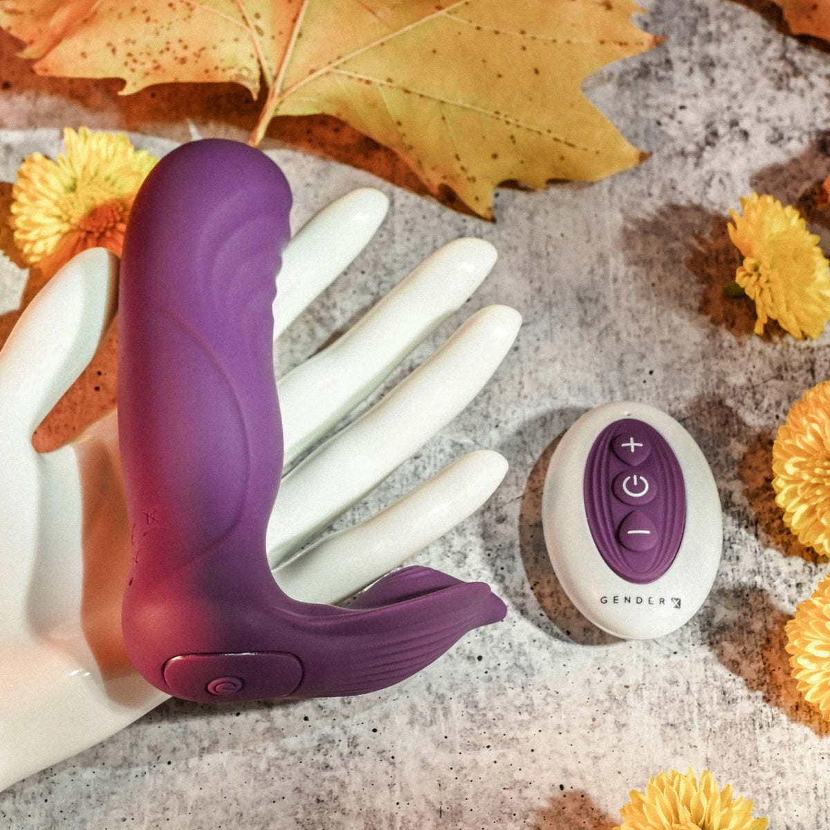 Gender X Velvet Hammer Wearable Thrusting & Vibrating Massager