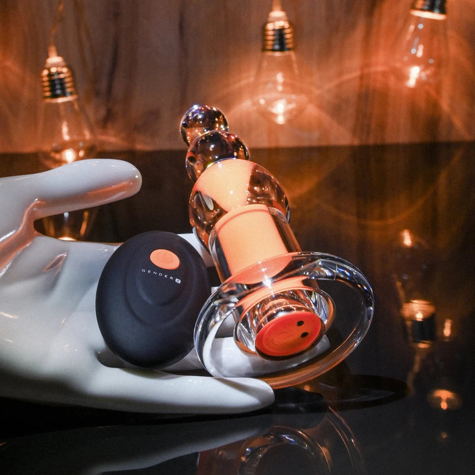 Gender X Orange Dream Remote Control Beaded Vibrator