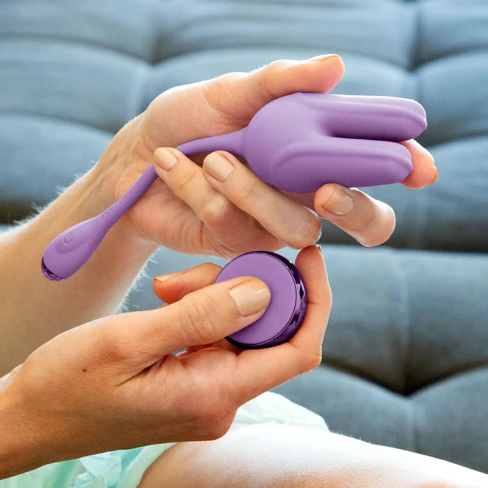 JimmyJane FORM 2 Kegel Rechargeable Silicone Stimulator with Remote