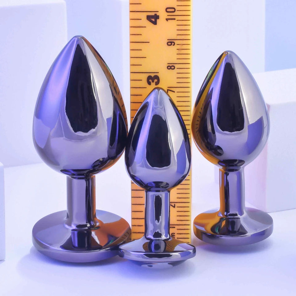Playboy Pleasure Pleasure 3 Ways 3-Piece Metal Anal Training Kit