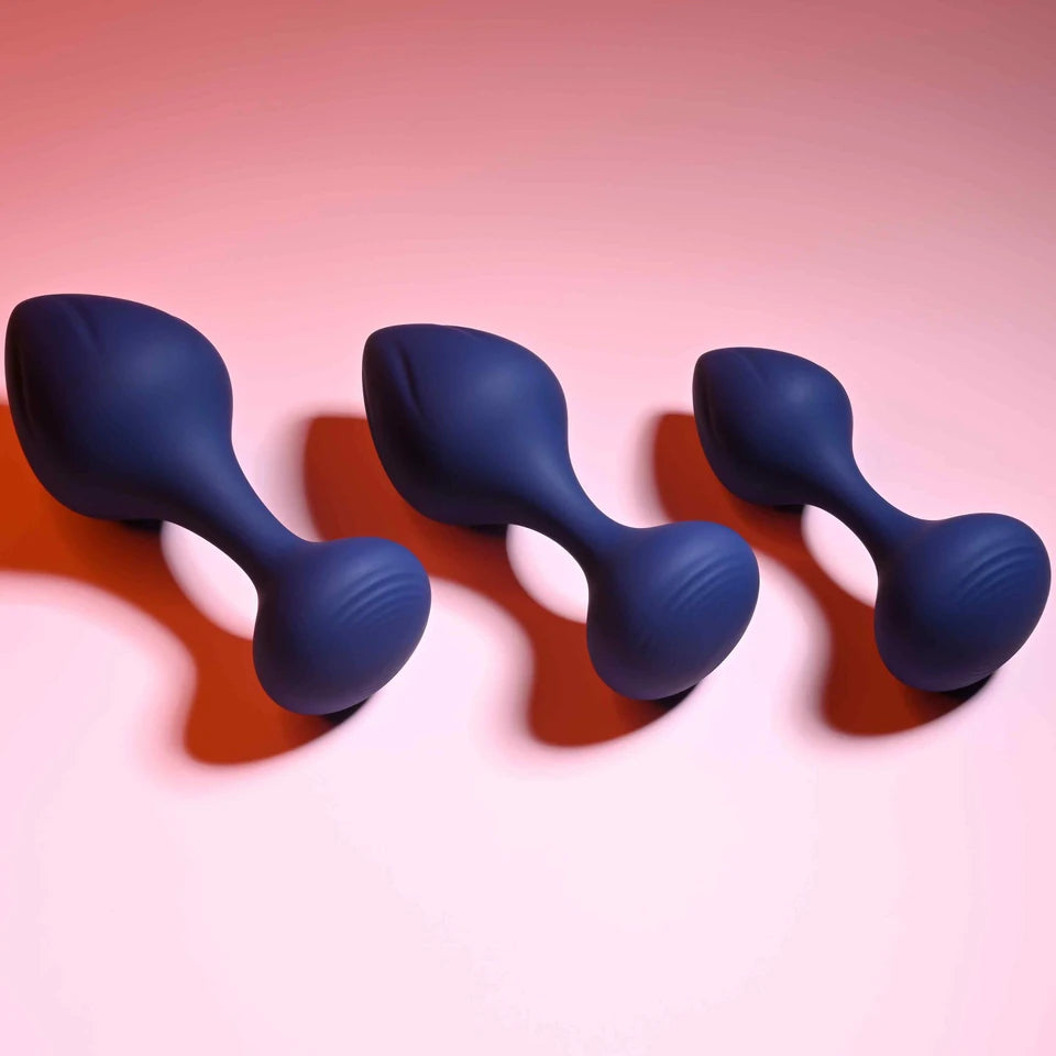 Playboy Pleasure Tail Trainer 3-Piece Anal Training Kit