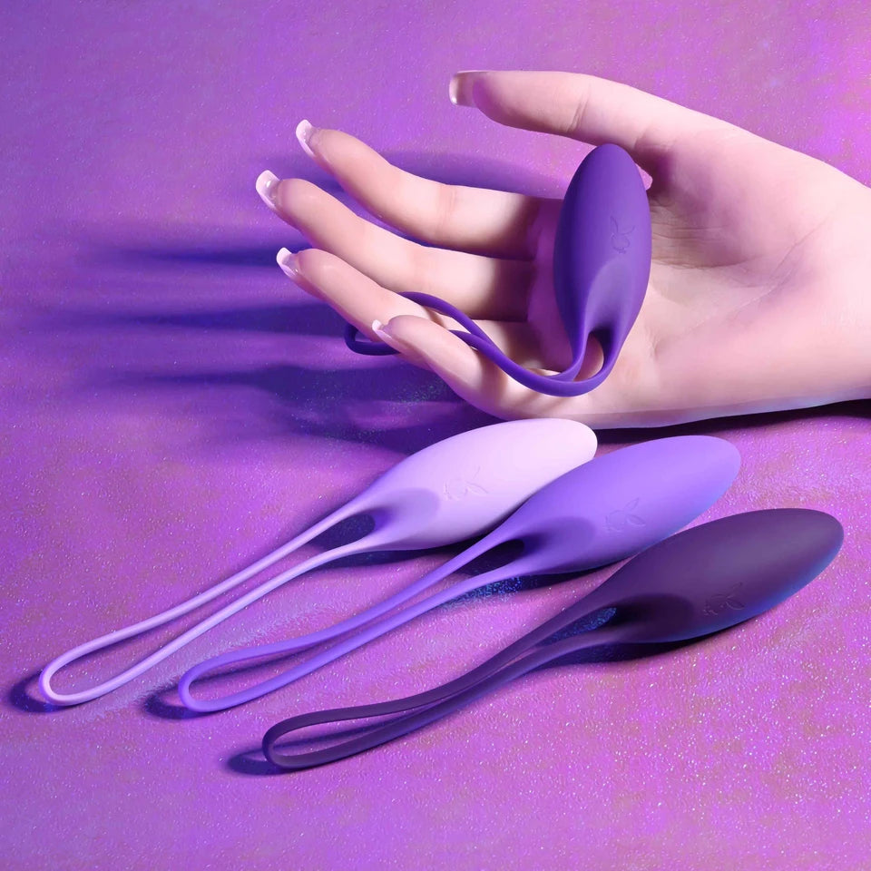 Playboy Pleasure Put In Work 4-Piece Kegel Ball Set