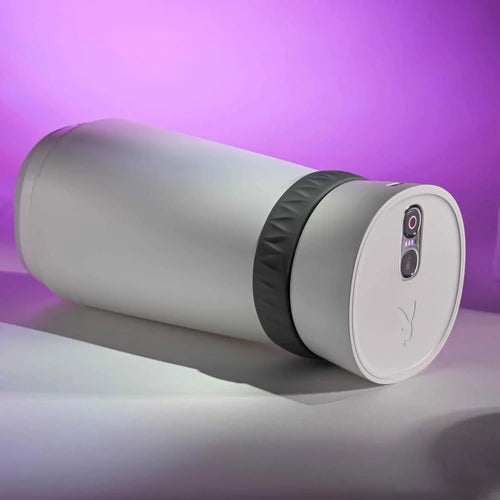 Playboy Pleasure Twist & Stroke Heating Vibrating Stroker with UV Cleaning