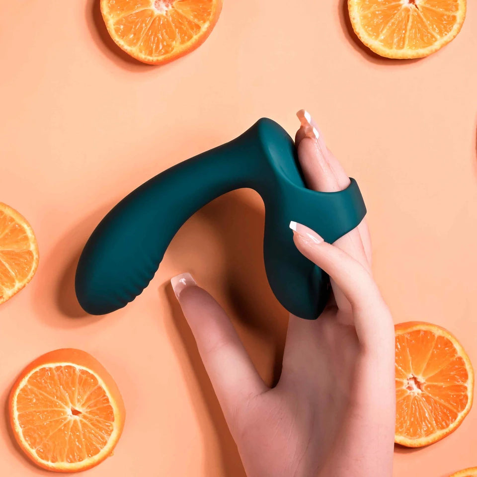 Playboy Pleasure Wrapped Around My Finger Multi Play Finger Vibrator