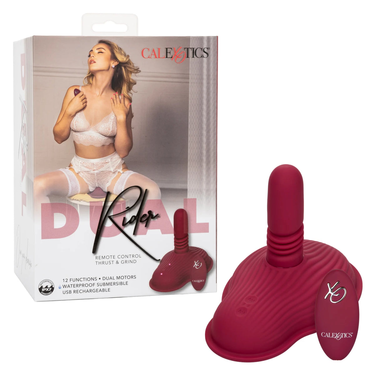 CalExotics Dual Rider Remote Control Thrust & Grind – Red