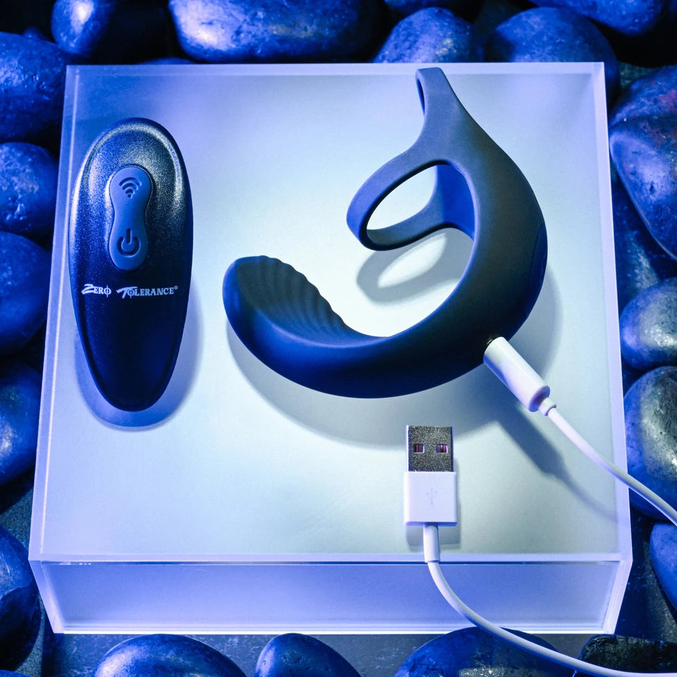 Zero Tolerance Vibrating Ball Cradle with Remote