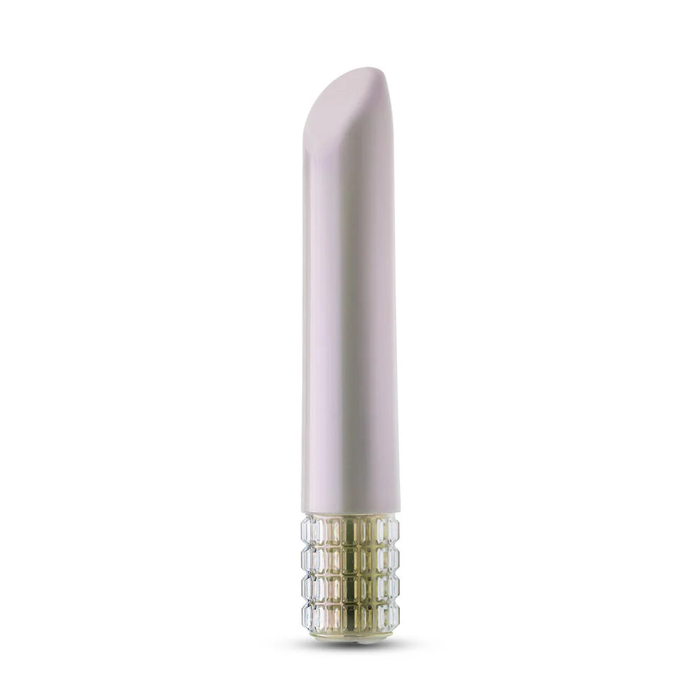 Oh My Gem Bold 5" Pocket-Sized Power Vibrator – White