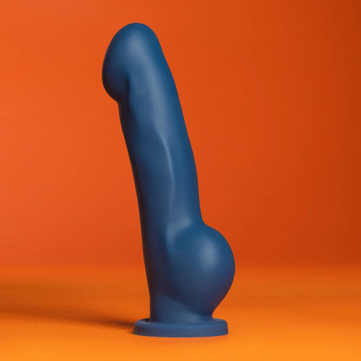 Avant Ergo Indigo D8 7.5" Dual Density Silicone Dildo – Indigo Blue
