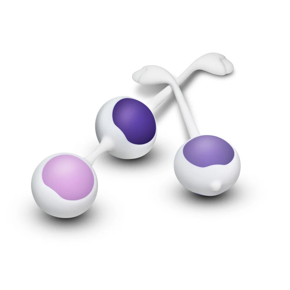 Wellness by Blush Progressive UltraSilk Kegel Training Kit – Purple