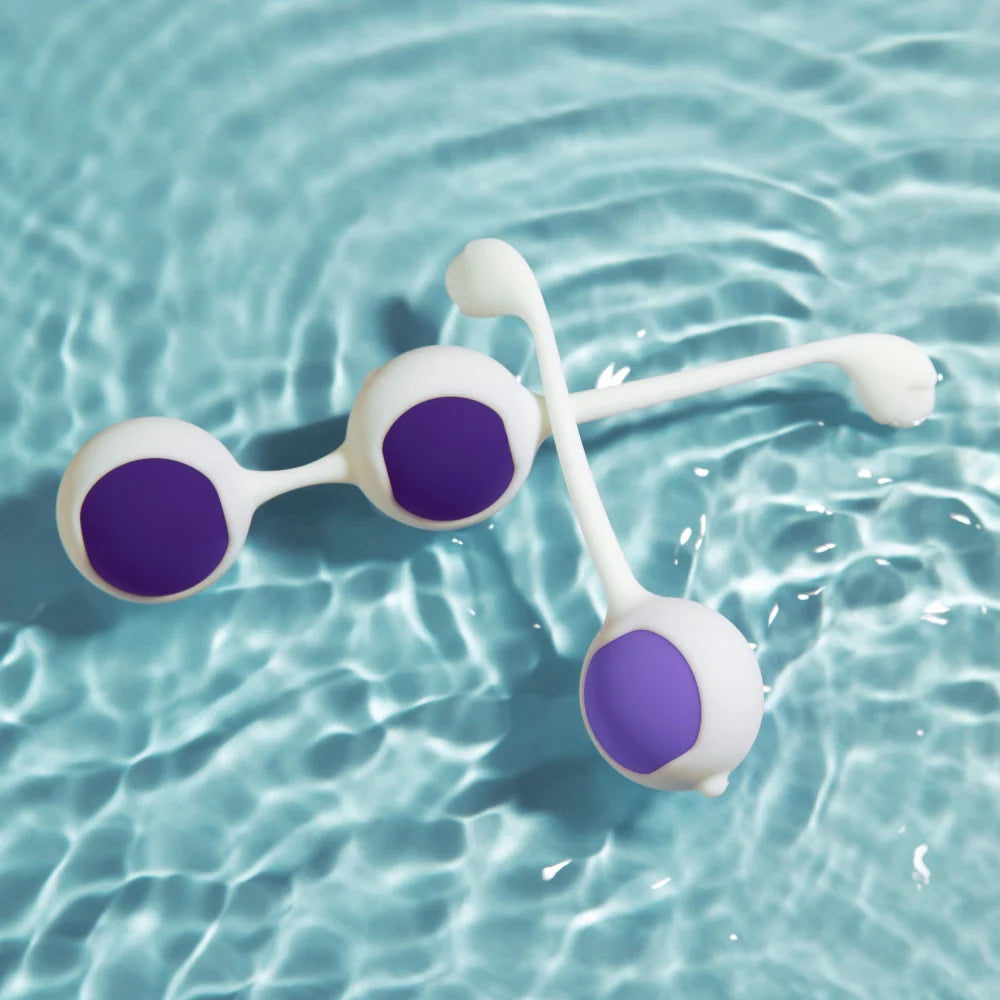Wellness by Blush Progressive UltraSilk Kegel Training Kit – Purple