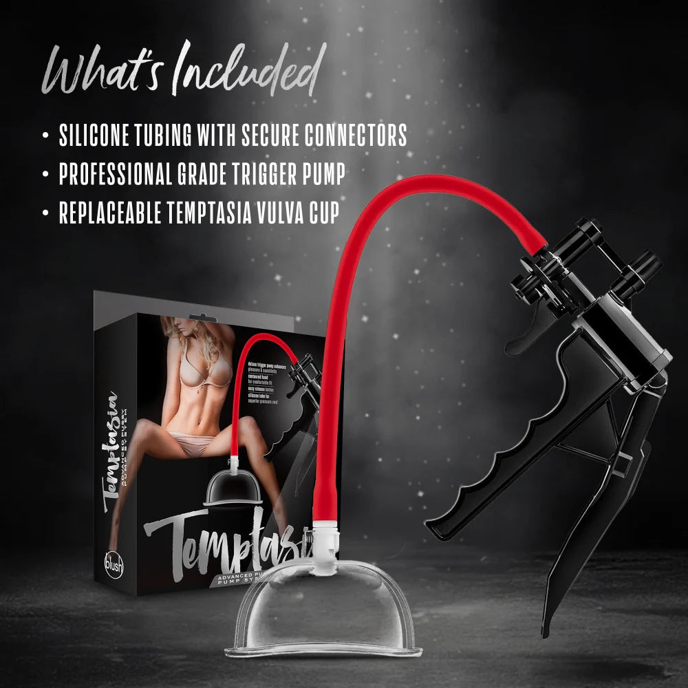 Temptasia Advanced Pussy Pump – Black