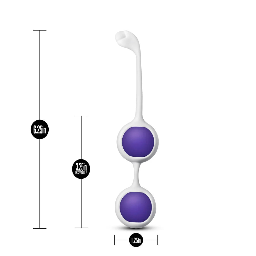 Wellness by Blush Progressive UltraSilk Kegel Training Kit – Purple