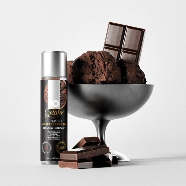 System JO Gelato Double Chocolate Flavored Lubricant 4 oz