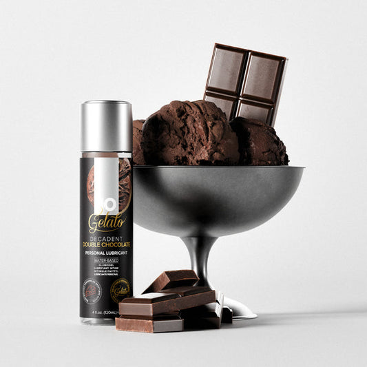 System JO Gelato Double Chocolate Flavored Lubricant 4 oz