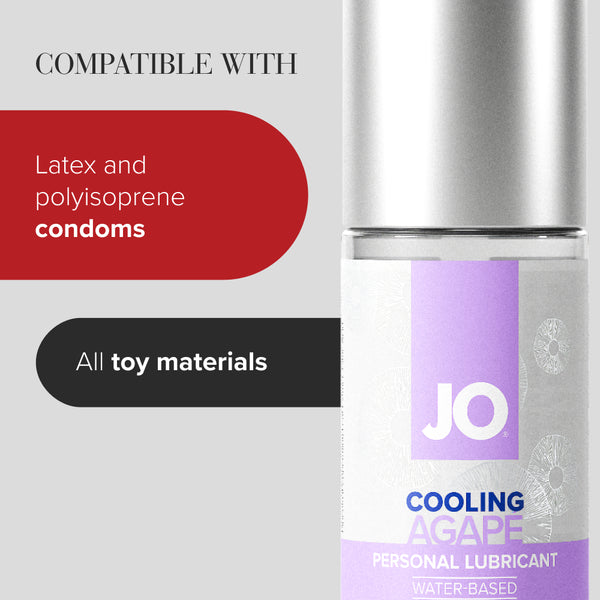 System JO Agapé Cooling pH-Balanced Lubricant 2 oz