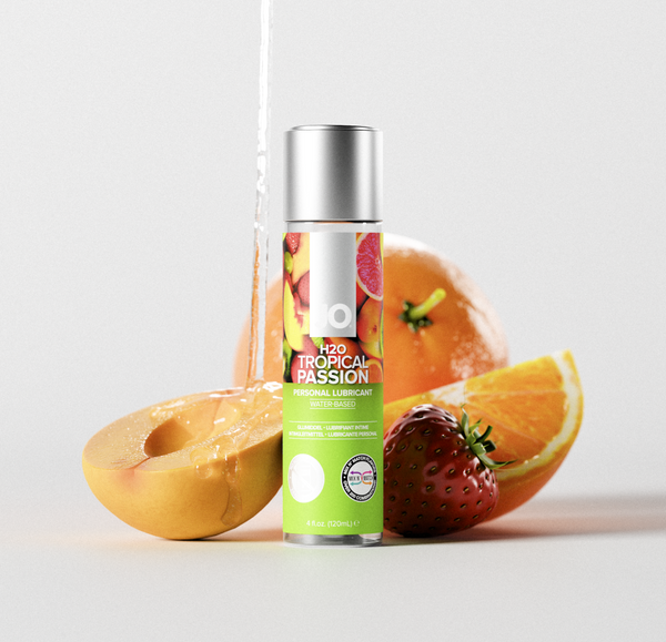 System JO H2O Tropical Passion Flavored Lubricant 4 oz