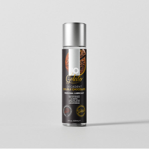 System JO Gelato Double Chocolate Flavored Lubricant 4 oz